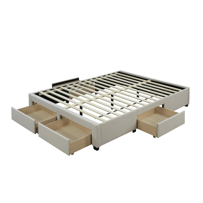 Red Barrel Studio® Braham Upholstered Storage Bed & Reviews Wayfair